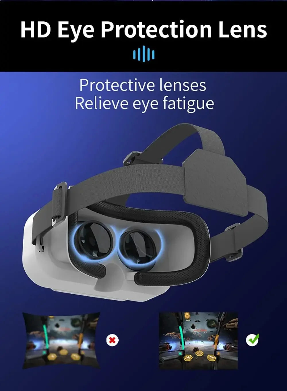 2inch Display Screen- Universal Virtual Reality Goggles