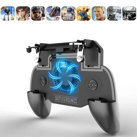 PUBG Controller Control for Phone Gamepad Joystick Android iPhone Trigger Free Fire Mobile Game Pad Pupg Hand Cellphone Gaming