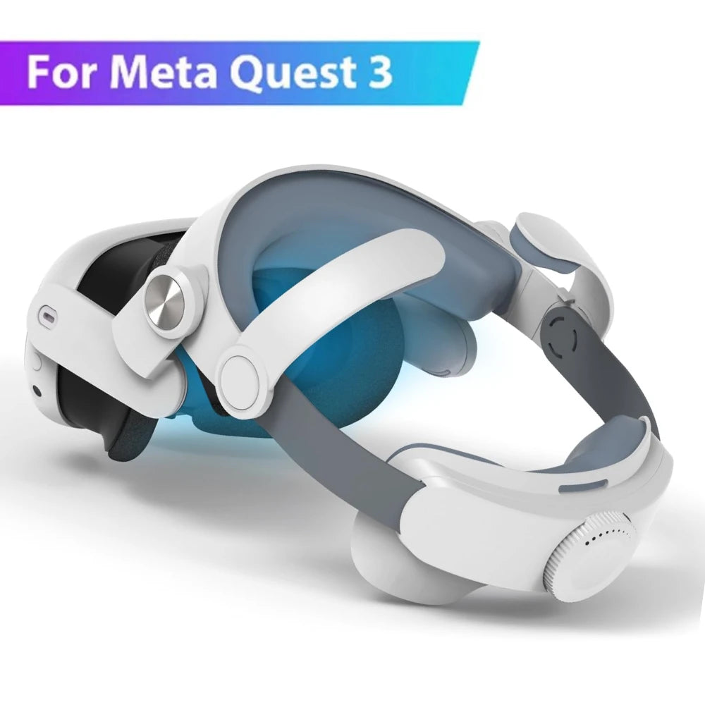 Improve Comfort Adjustable Head Strap for Meta Quest 3 Accessories Helmet