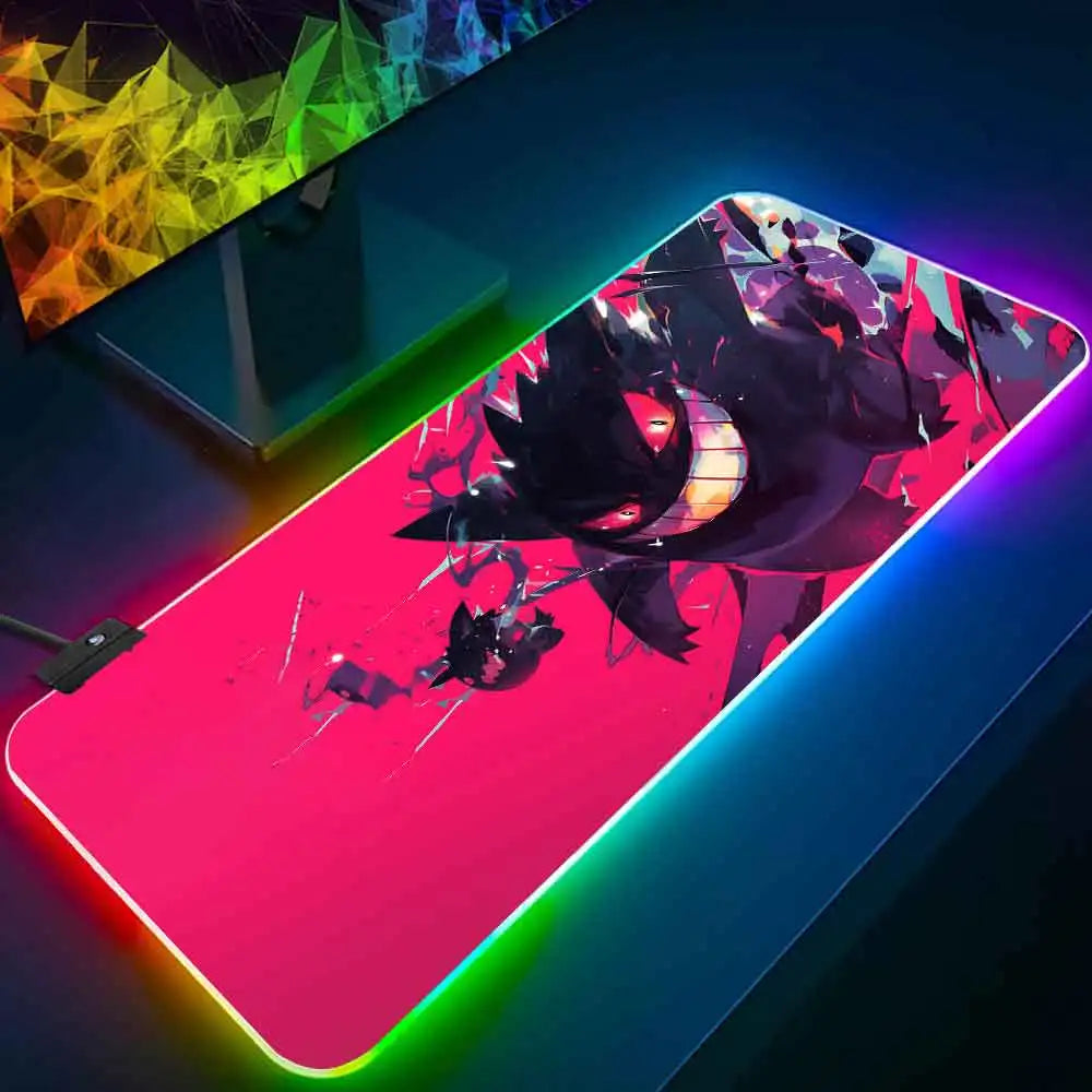 Grandes RGB Pc Gamer Keyboard Mouse Pad