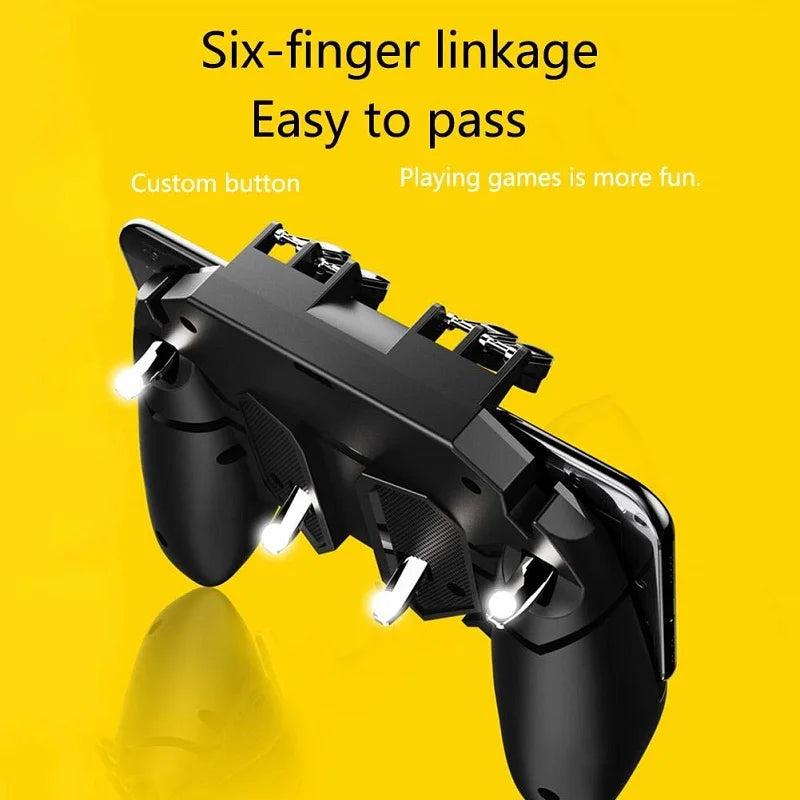 PUBG Controller Control for Phone Gamepad Joystick Android iPhone Trigger Free Fire Mobile Game Pad Pupg Hand Cellphone Gaming