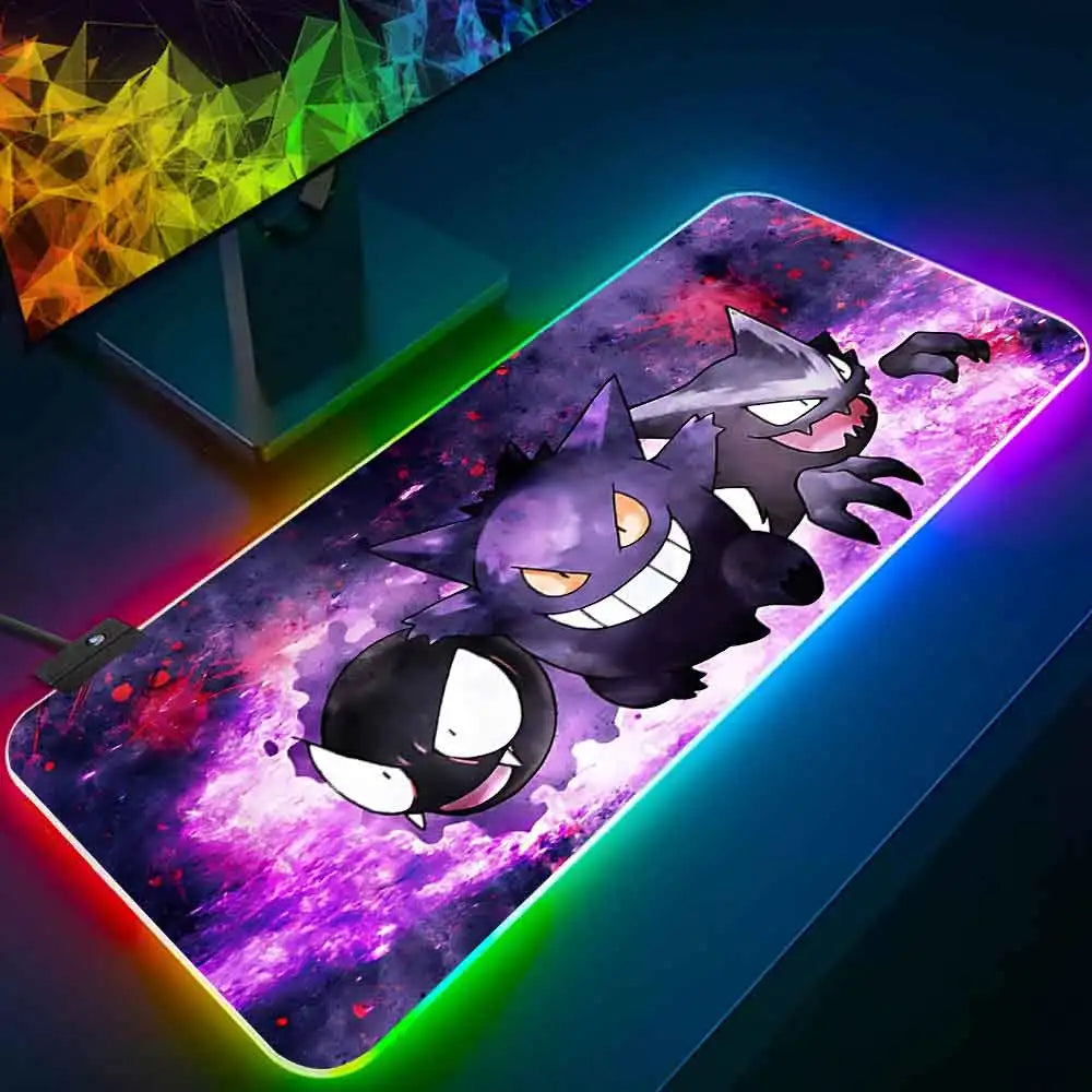 Grandes RGB Pc Gamer Keyboard Mouse Pad