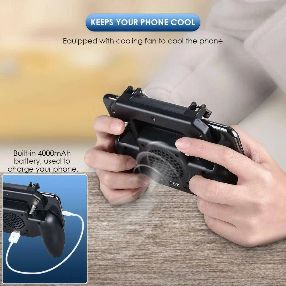 PUBG Controller Control for Phone Gamepad Joystick Android iPhone Trigger Free Fire Mobile Game Pad Pupg Hand Cellphone Gaming