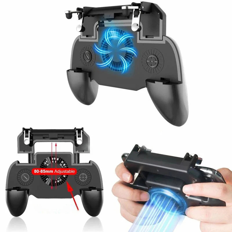 PUBG Controller Control for Phone Gamepad Joystick Android iPhone Trigger Free Fire Mobile Game Pad Pupg Hand Cellphone Gaming