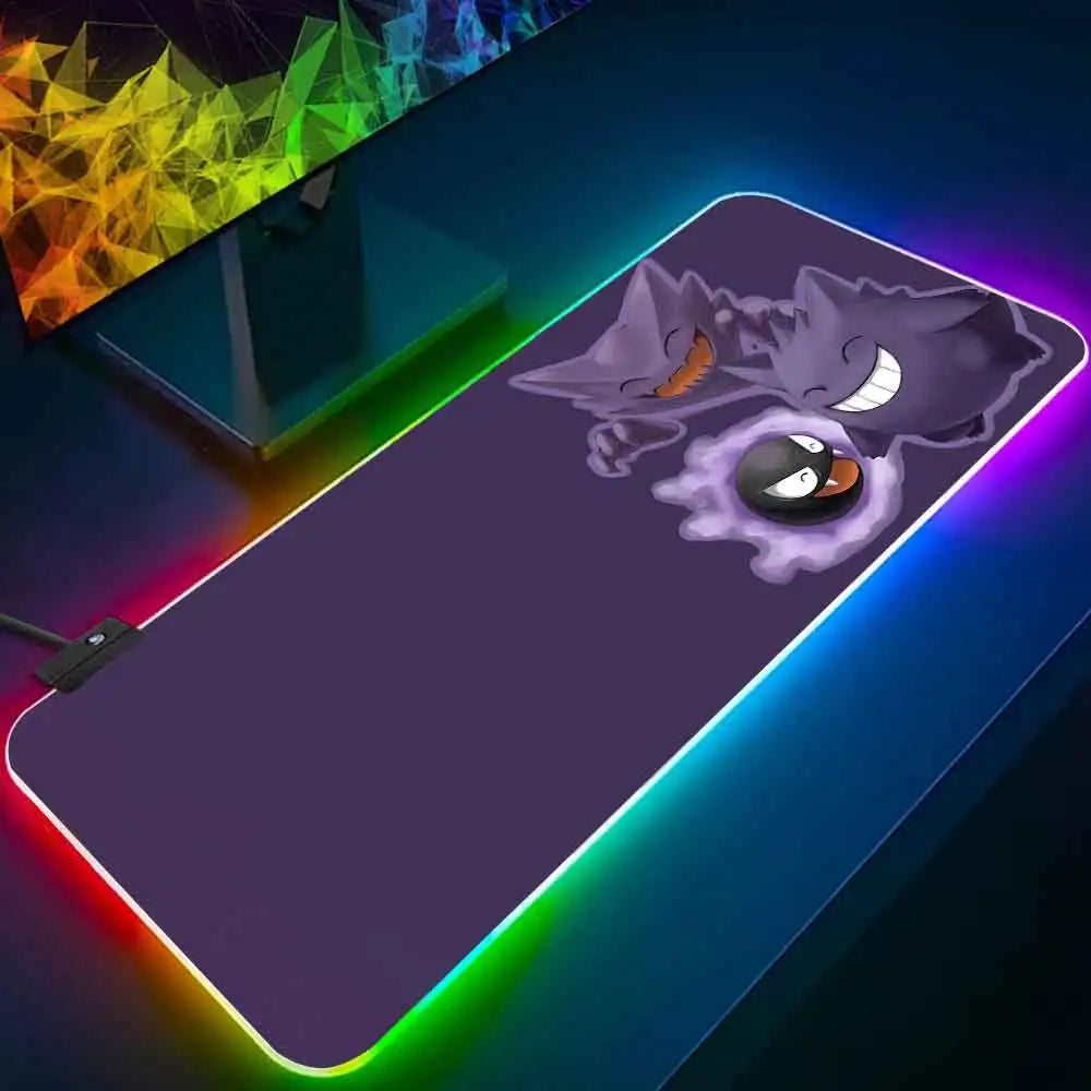 Grandes RGB Pc Gamer Keyboard Mouse Pad