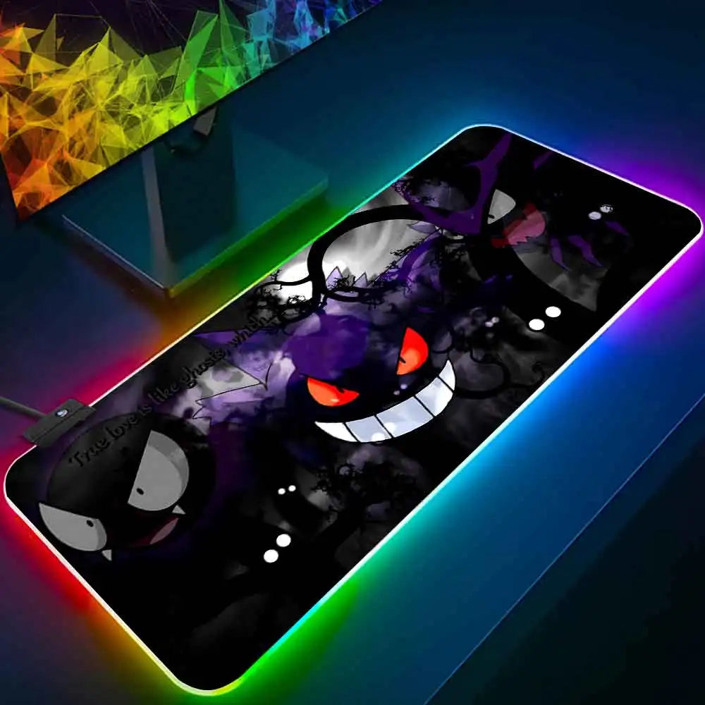 Grandes RGB Pc Gamer Keyboard Mouse Pad