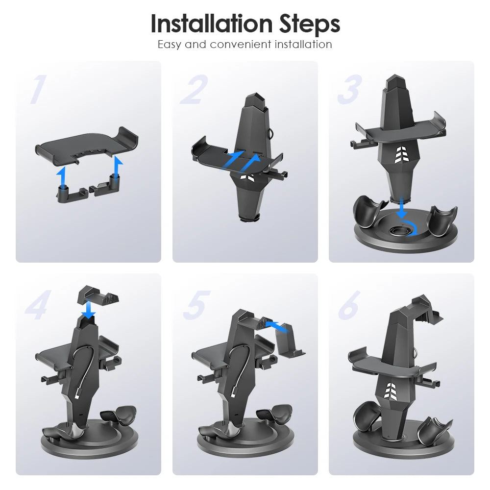 Vertical Charge Stand Controller Holder VR Headset Display