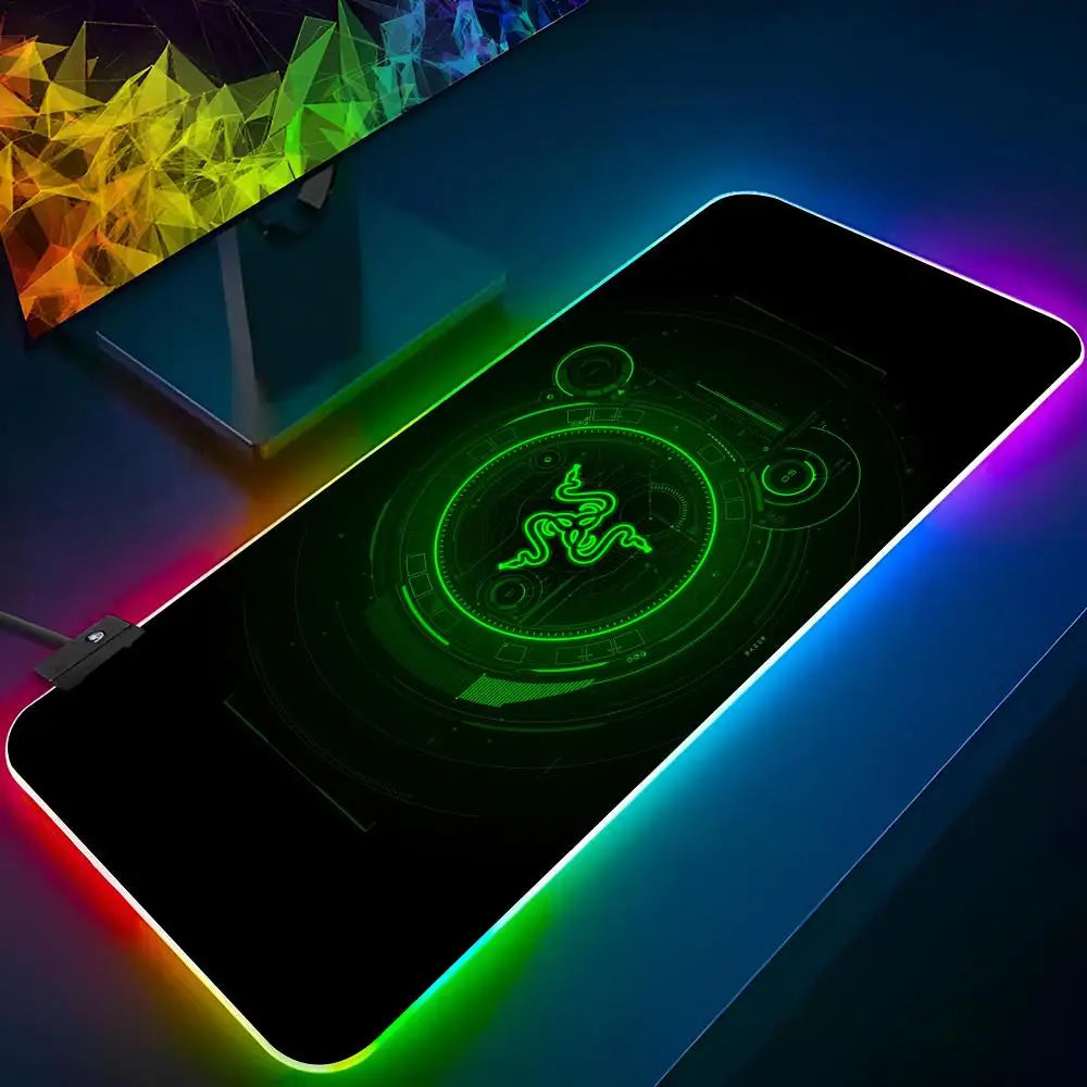 Razer Mouse safely Pad Xxl Laptop Mat Gaming Rgb Mousepad