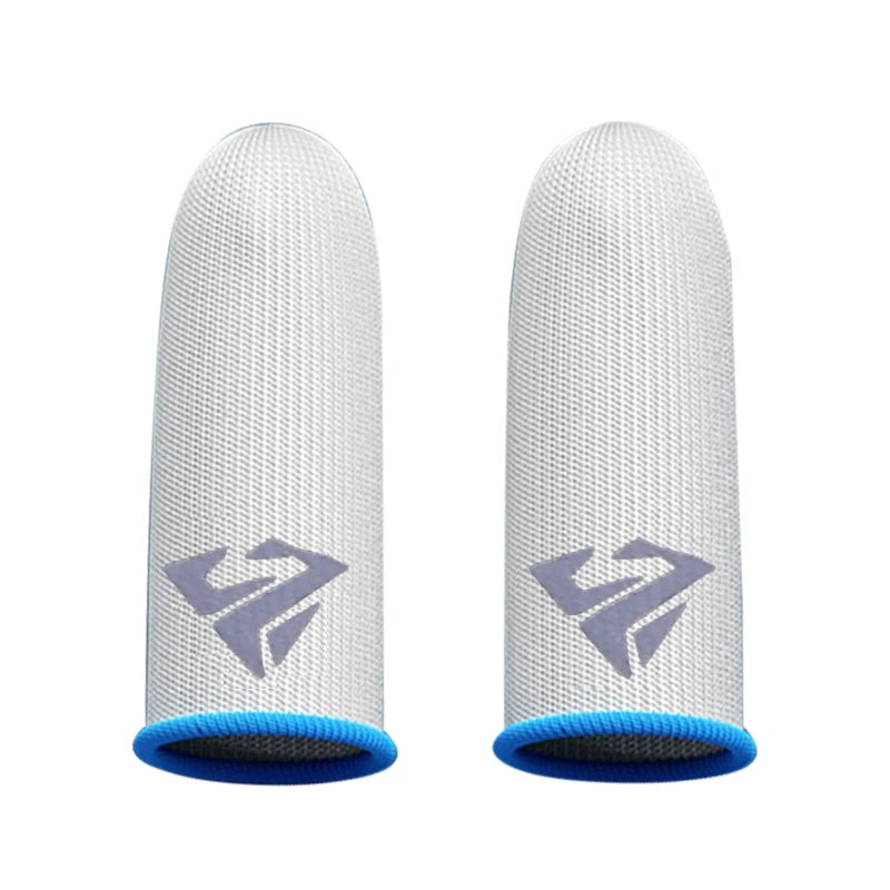 2 Pcs Mobile Game Fingertip Gloves Sweatproof Anti-slip