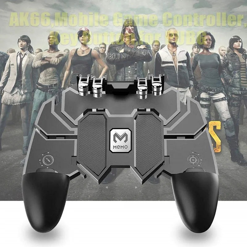 PUBG Controller Control for Phone Gamepad Joystick Android iPhone Trigger Free Fire Mobile Game Pad Pupg Hand Cellphone Gaming