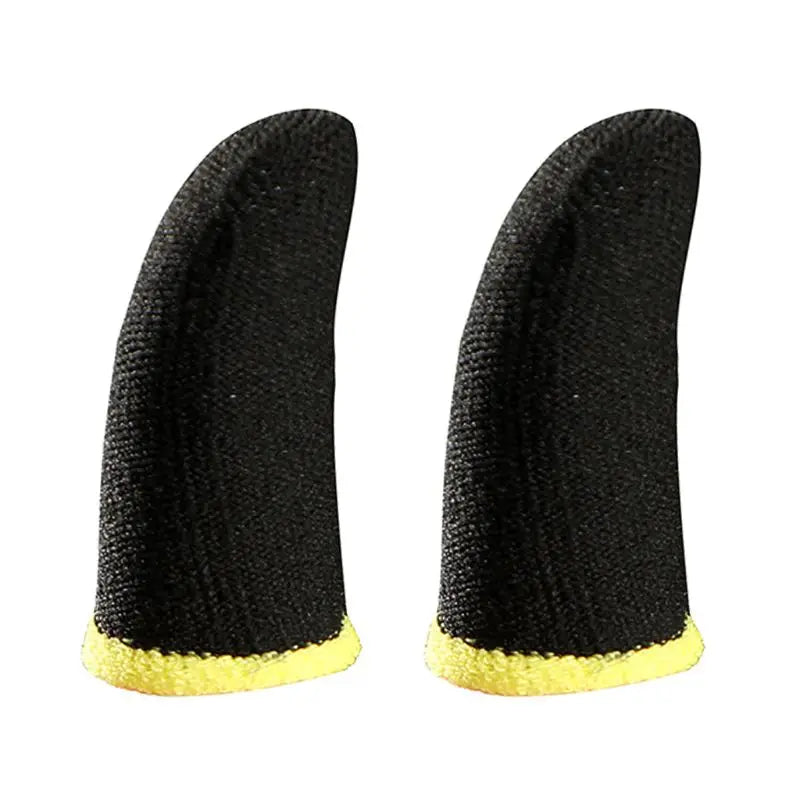 2 Pcs Mobile Game Fingertip Gloves Sweatproof Anti-slip