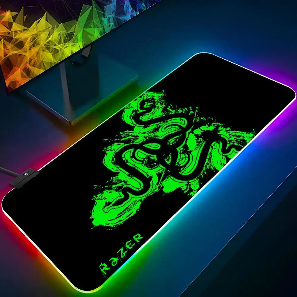 Razer Mouse safely Pad Xxl Laptop Mat Gaming Rgb Mousepad