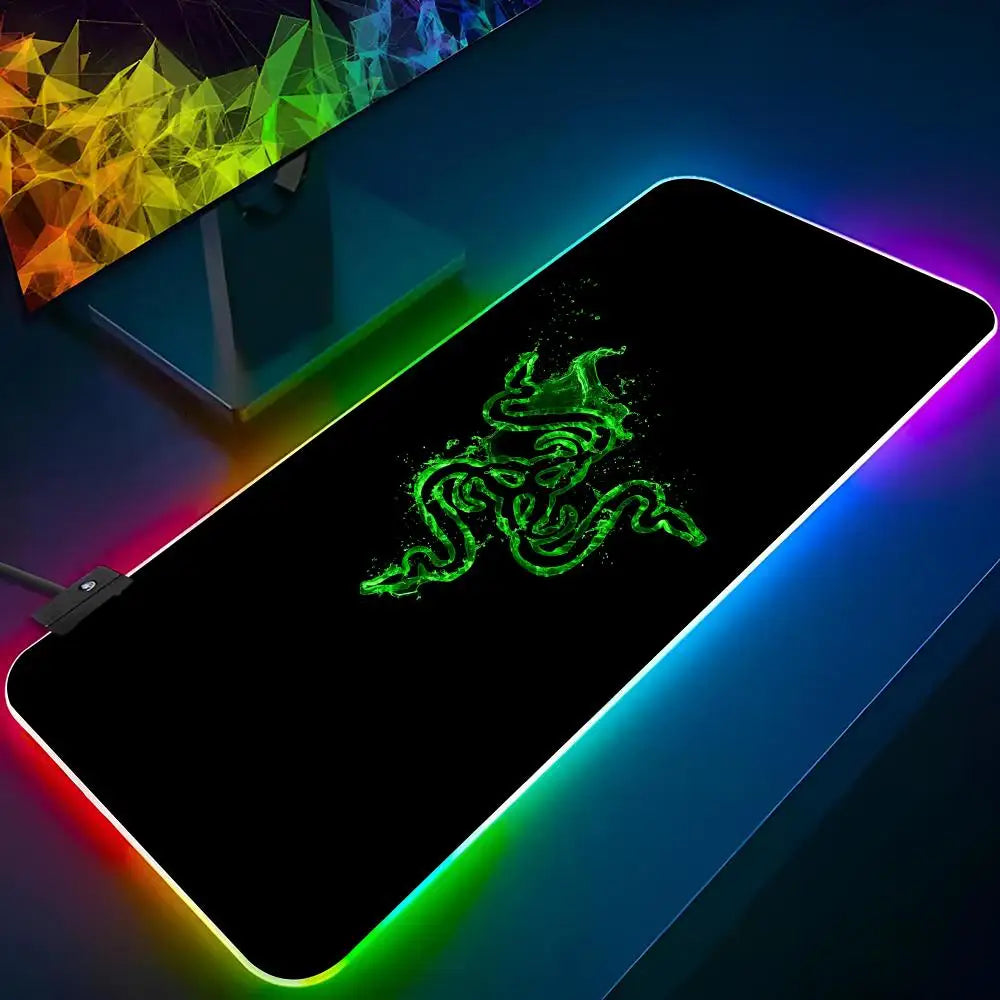 Razer Mouse safely Pad Xxl Laptop Mat Gaming Rgb Mousepad