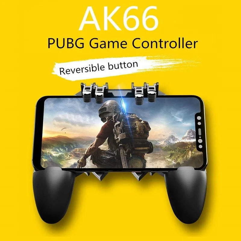 PUBG Controller Control for Phone Gamepad Joystick Android iPhone Trigger Free Fire Mobile Game Pad Pupg Hand Cellphone Gaming